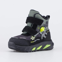 254838-41 чер-оли ботинки малодетская Комбинирован.