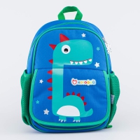 02703230-40 Рюкзак детский син-зел выс.30,5 см.